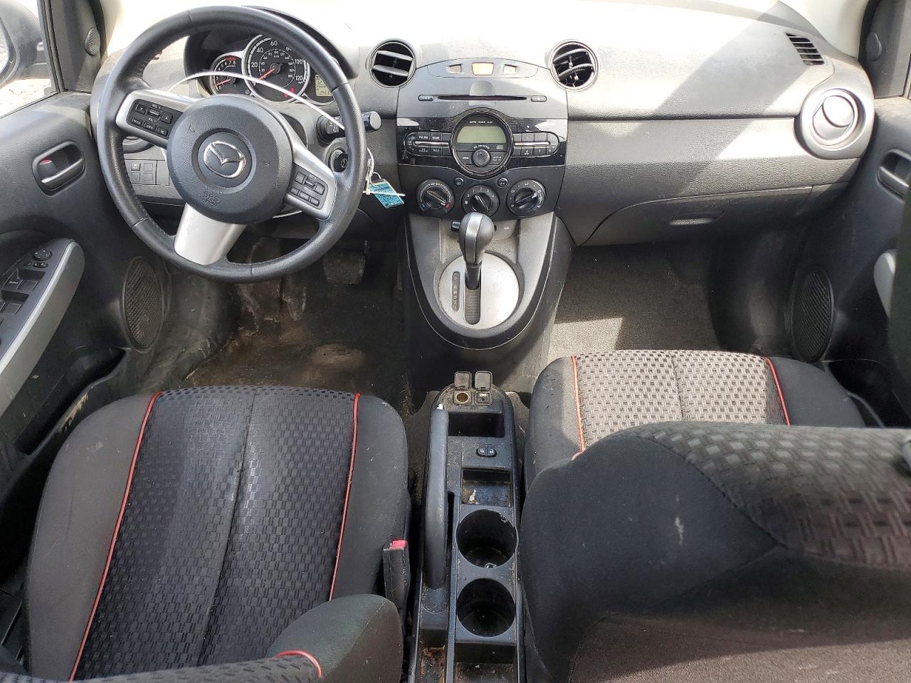 2013 Mazda Mazda2 Gray vin: JM1DE1LZ1D0157772
