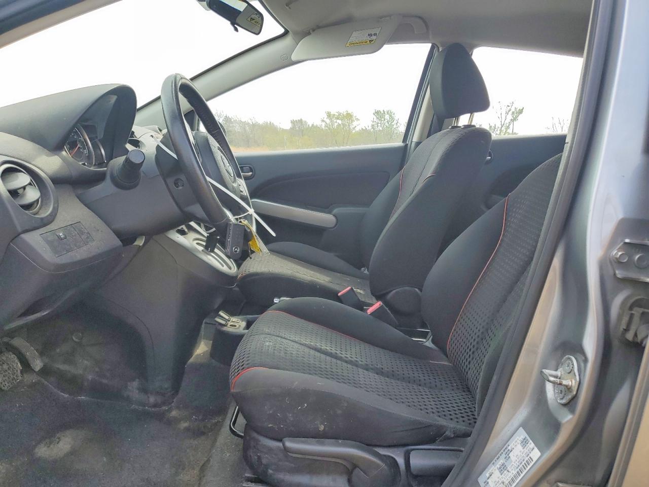 2013 Mazda Mazda2 Gray vin: JM1DE1LZ1D0157772