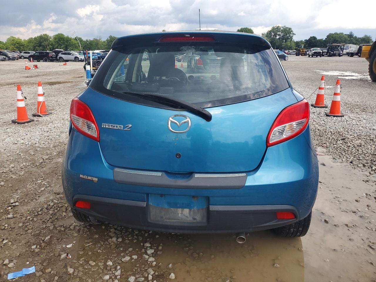 2012 Mazda Mazda2 Синий vin: JM1DE1LZ2C0135522