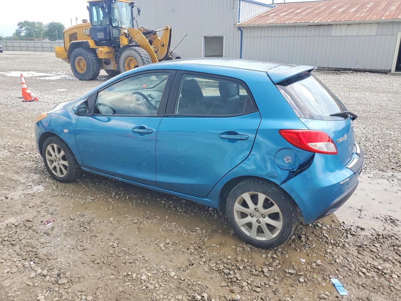 2012 Mazda Mazda2 Синий vin: JM1DE1LZ2C0135522