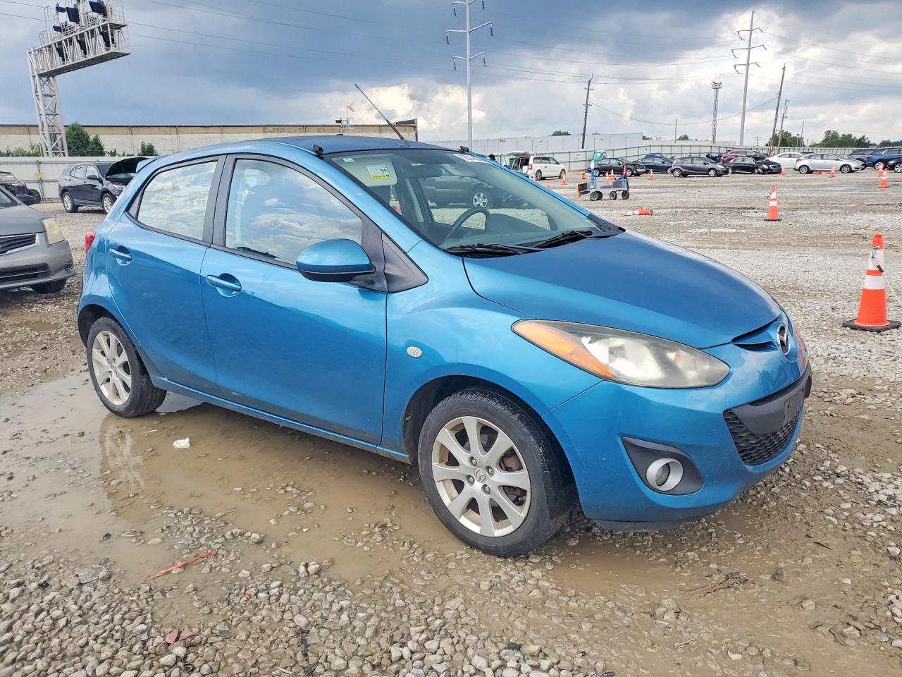 2012 Mazda Mazda2 Синий vin: JM1DE1LZ2C0135522