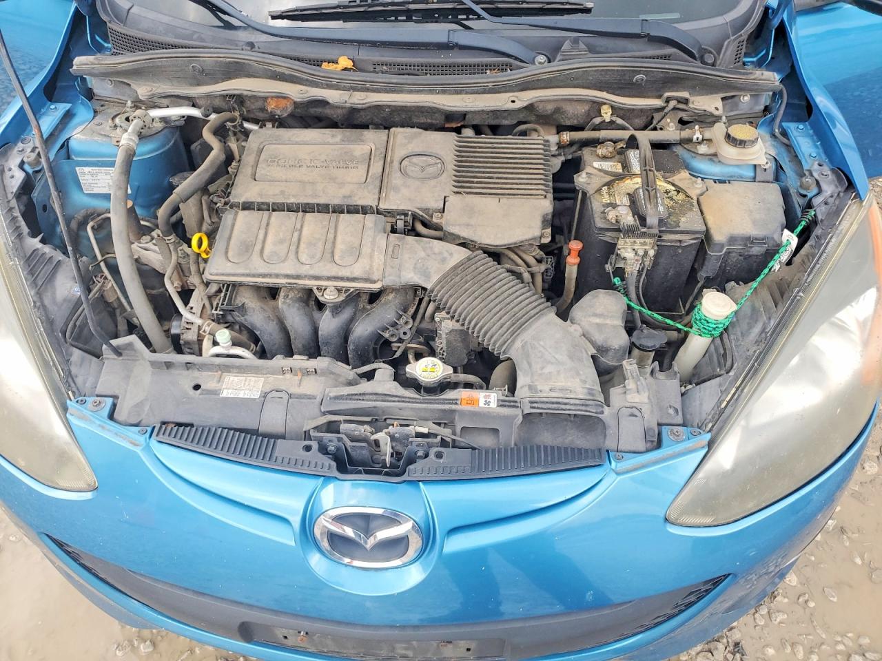 2012 Mazda Mazda2 Синий vin: JM1DE1LZ2C0135522