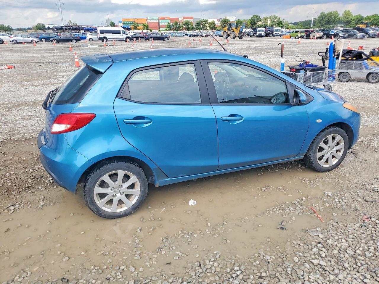 2012 Mazda Mazda2 Синий vin: JM1DE1LZ2C0135522