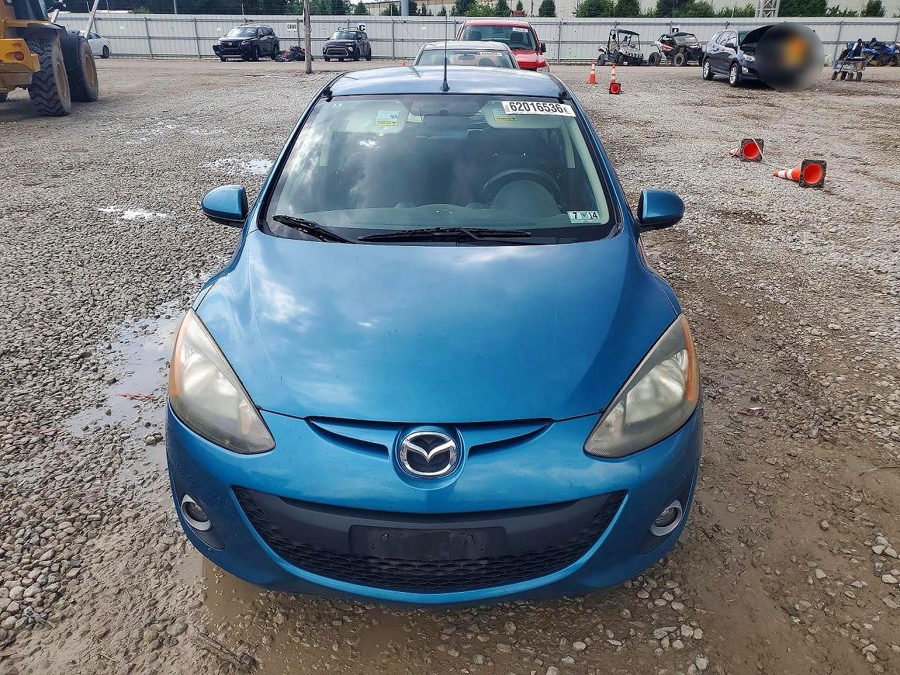 2012 Mazda Mazda2 Синий vin: JM1DE1LZ2C0135522