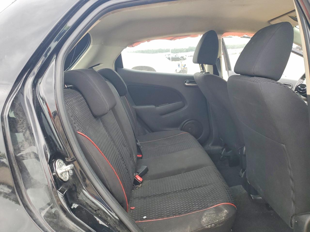 2012 Mazda Mazda2 Black vin: JM1DE1LZ7C0140425