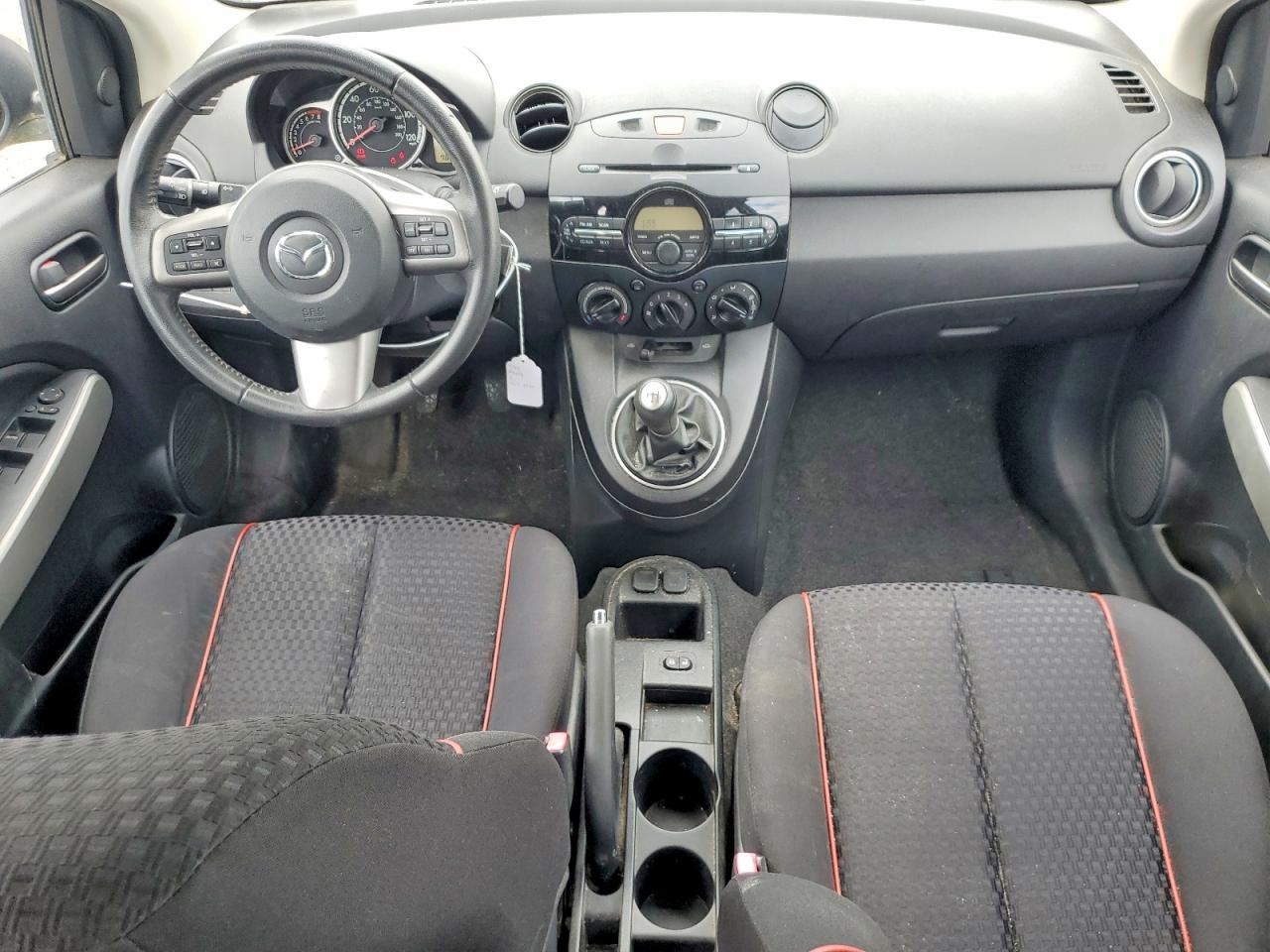 2012 Mazda Mazda2 Sport Silver vin: JM1DE1LZ9C0144900
