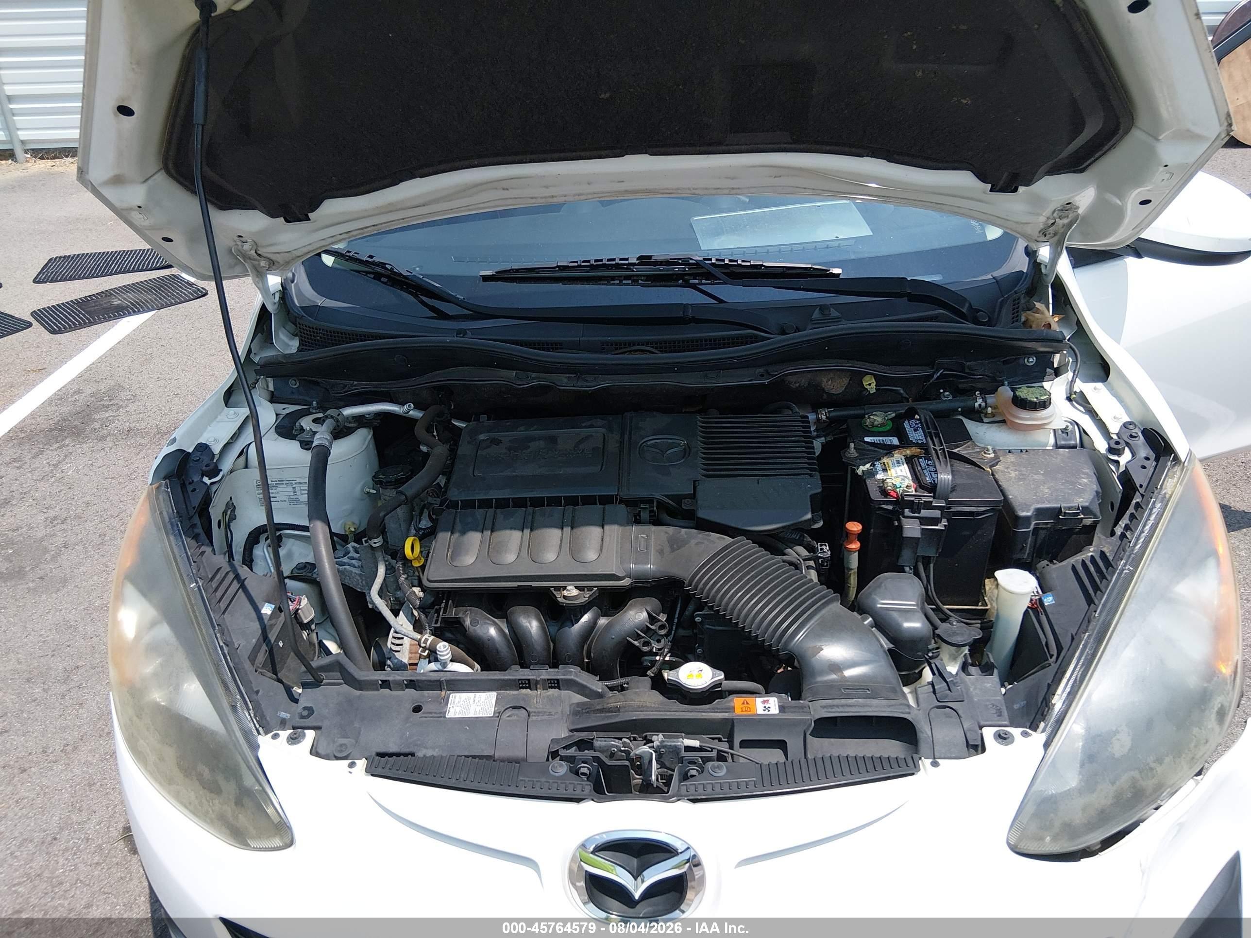 2014 Mazda Mazda2 Touring Белый vin: JM1DE1LZ9E0177267