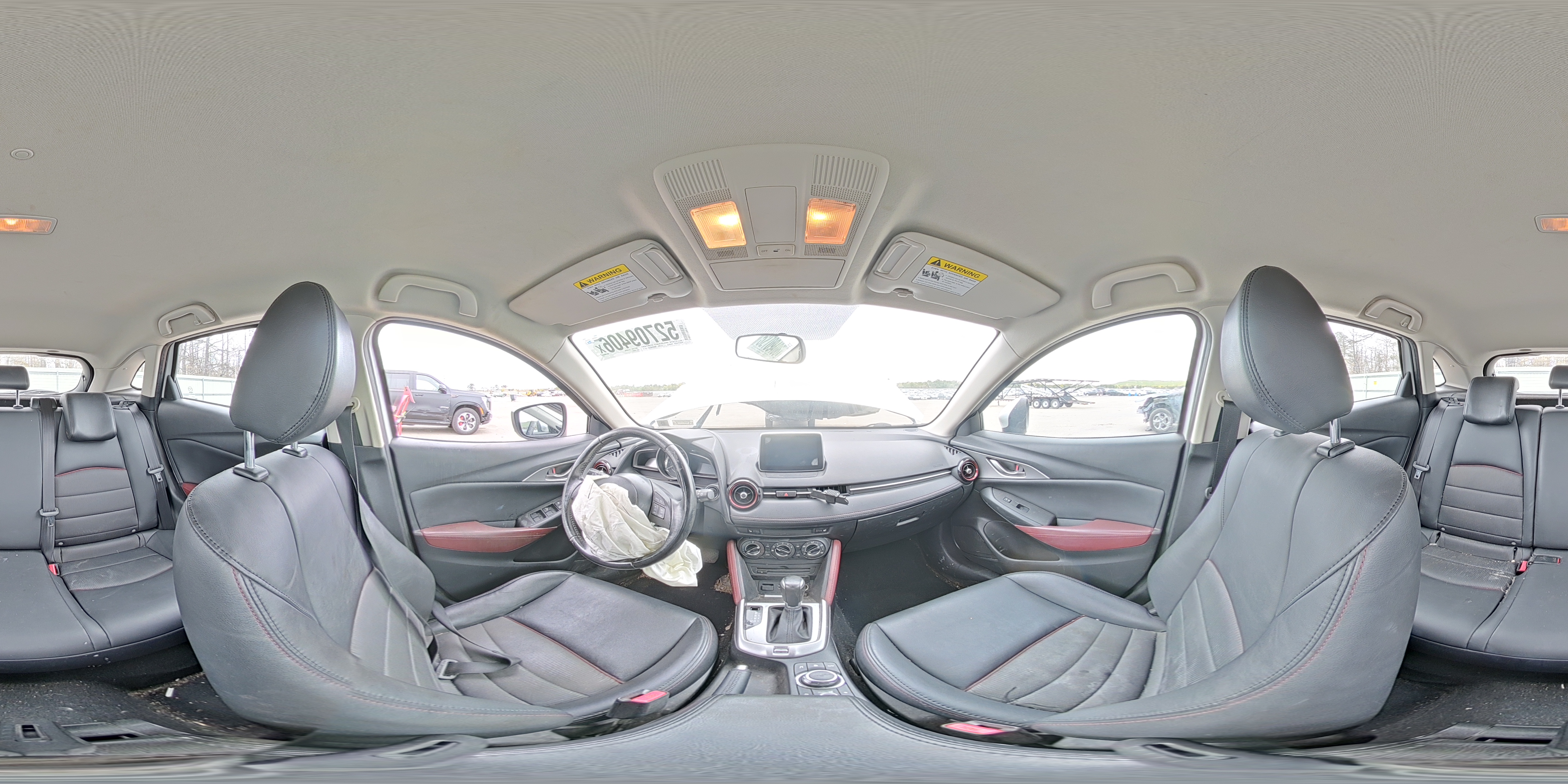 2016 Mazda Cx-3 Touring White vin: JM1DKBC70G0116941