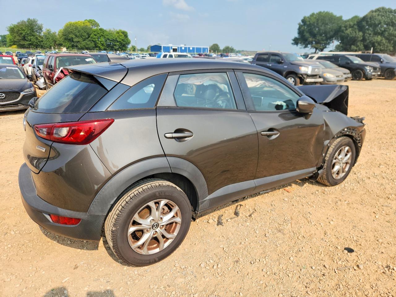 2016 Mazda Cx3 Серый vin: JM1DKBC71G0103986