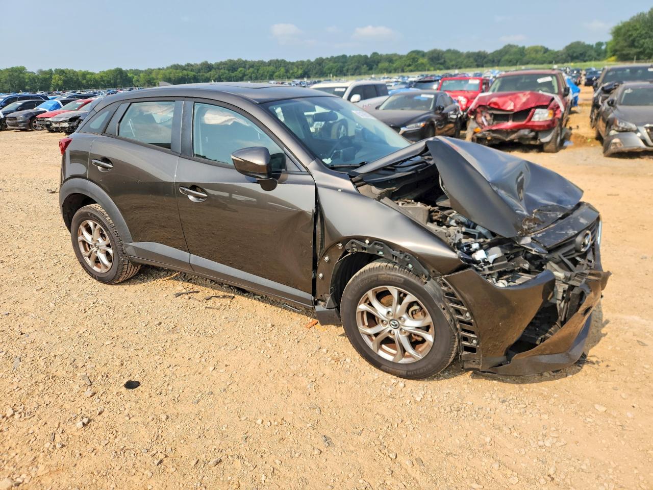 2016 Mazda Cx3 Серый vin: JM1DKBC71G0103986