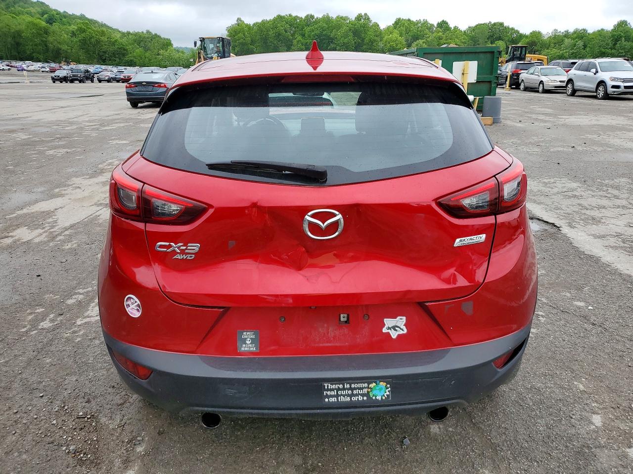 2016 Mazda Cx-3 Touring Red vin: JM1DKBC73G0124788