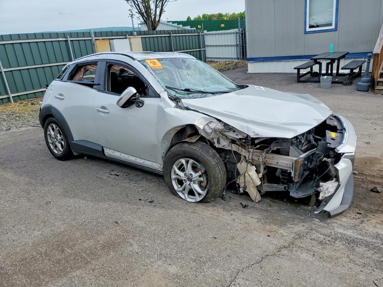 2016 Mazda Cx-3 Touring White vin: JM1DKBC76G0113977