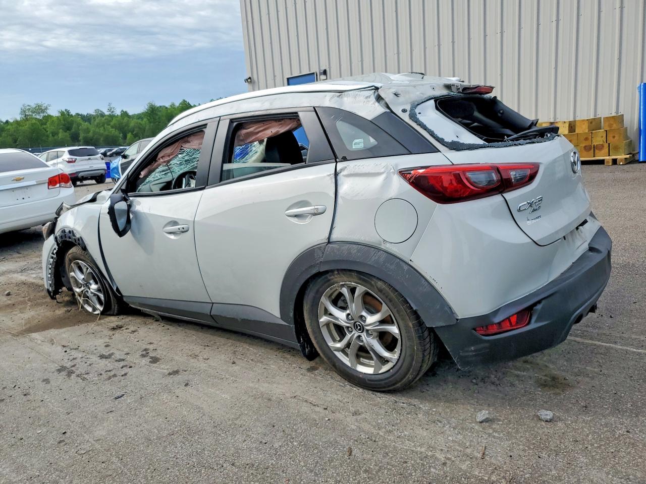 2016 Mazda Cx-3 Touring White vin: JM1DKBC76G0113977