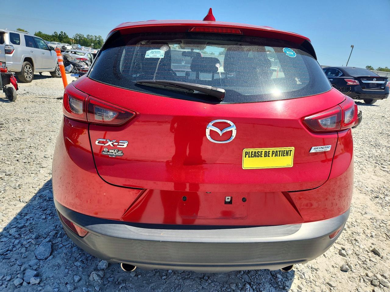 2016 Mazda Cx-3 Grand Touring Red vin: JM1DKBD74G0106542