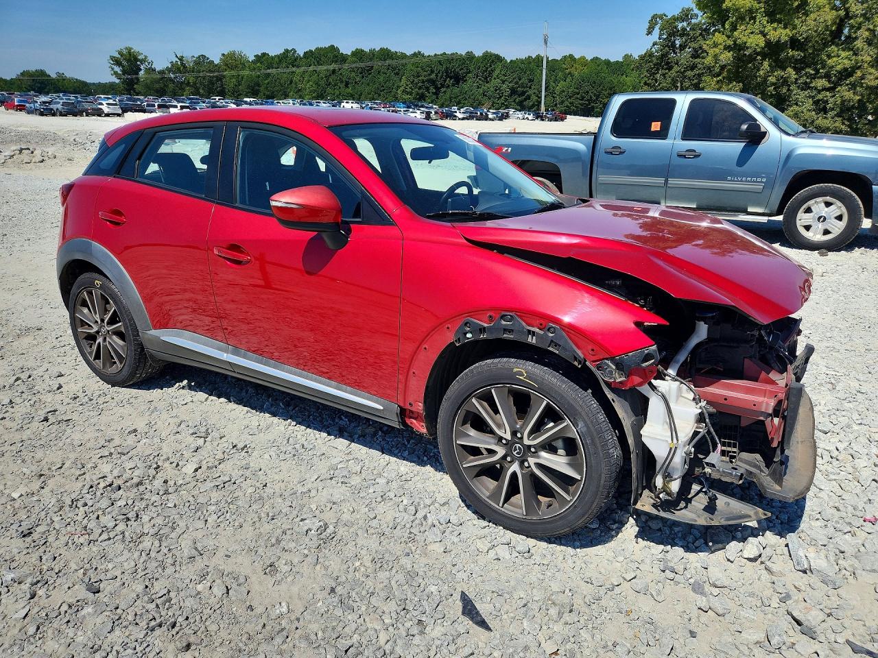 2016 Mazda Cx-3 Grand Touring Red vin: JM1DKBD74G0106542