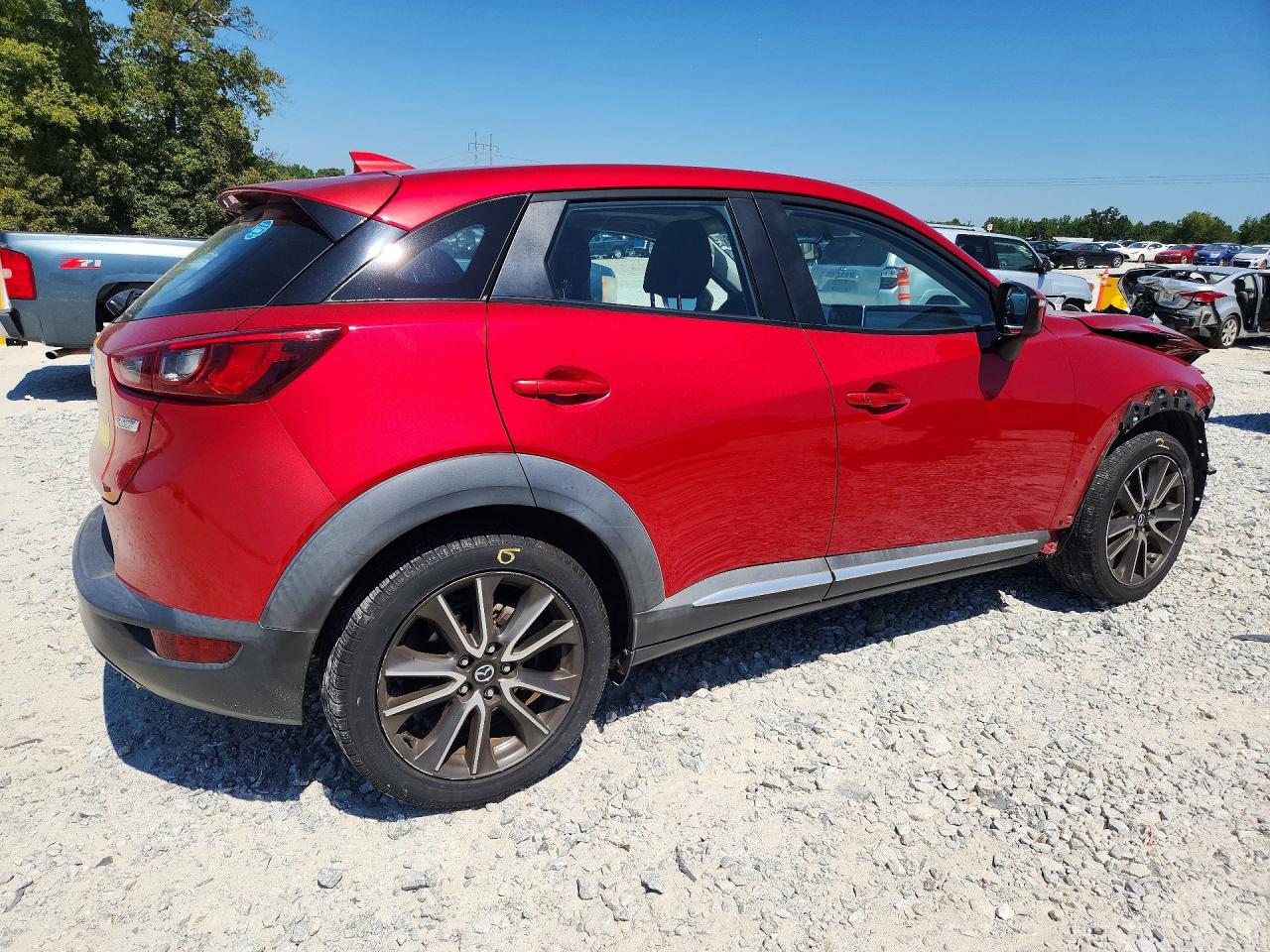 2016 Mazda Cx-3 Grand Touring Red vin: JM1DKBD74G0106542