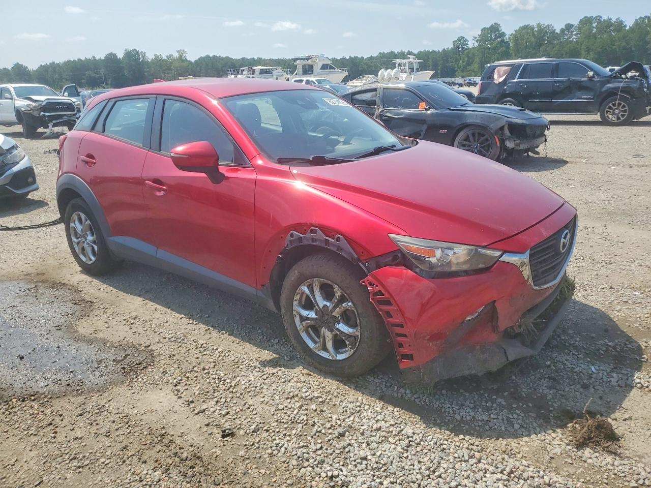2019 Mazda Cx-3 Sport Красный vin: JM1DKDB72K1418182