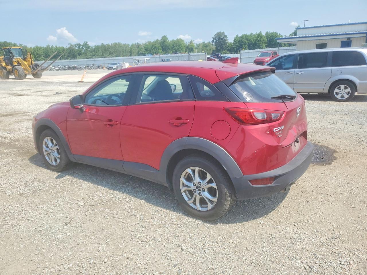 2019 Mazda Cx-3 Sport Красный vin: JM1DKDB72K1418182