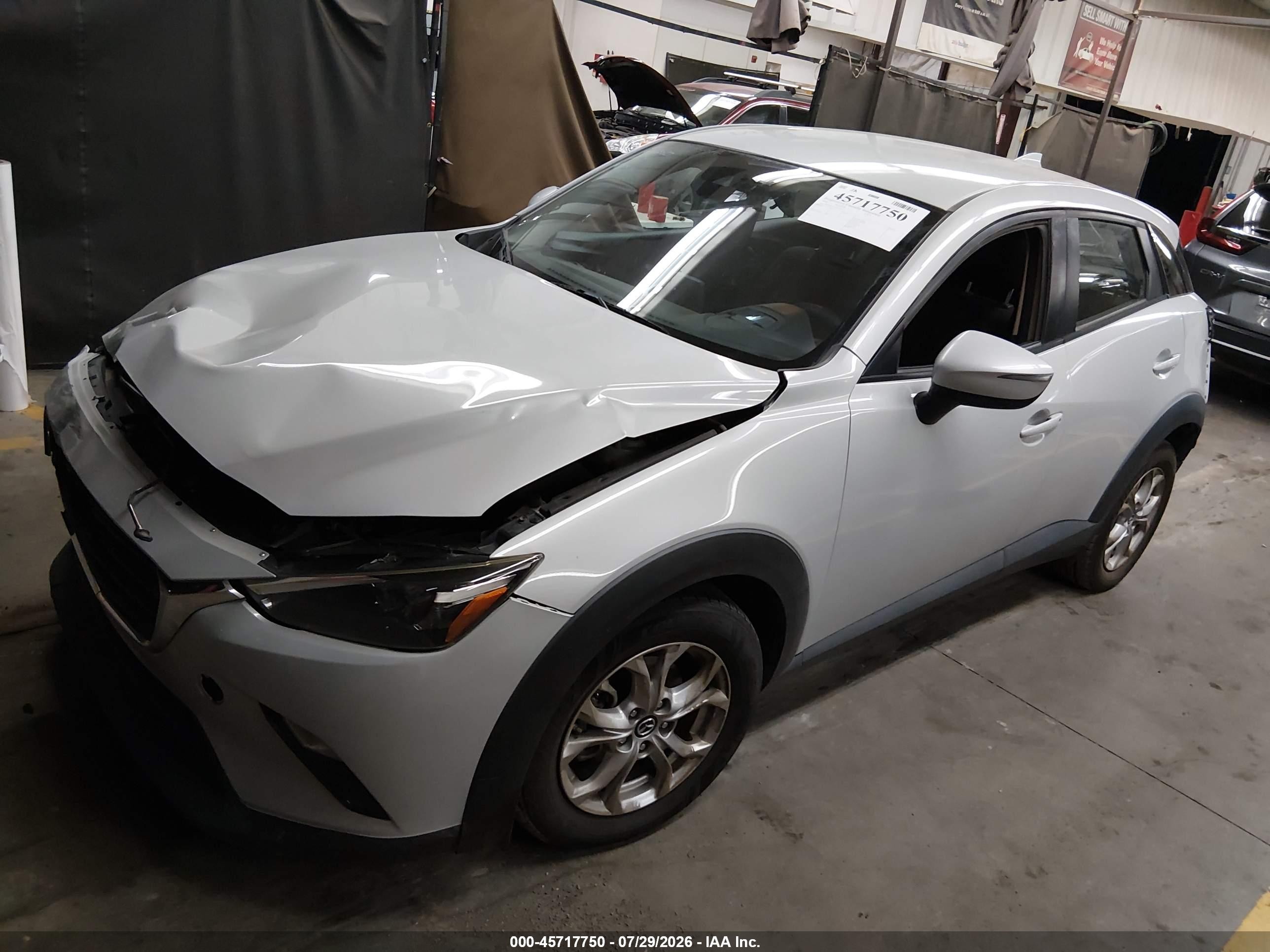 2020 Mazda Cx-3 Sport Gray vin: JM1DKDB74L1465327