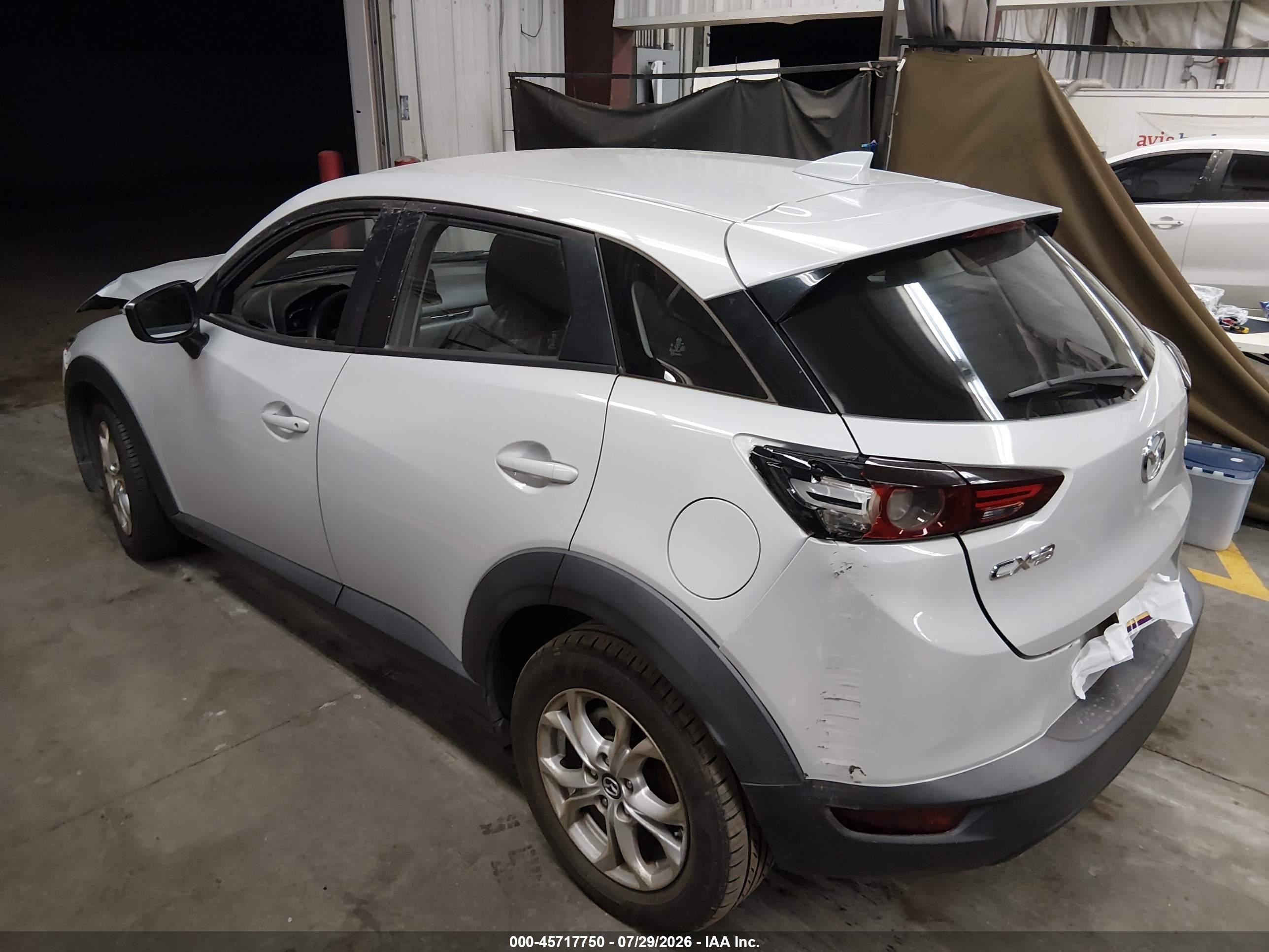 2020 Mazda Cx-3 Sport Gray vin: JM1DKDB74L1465327