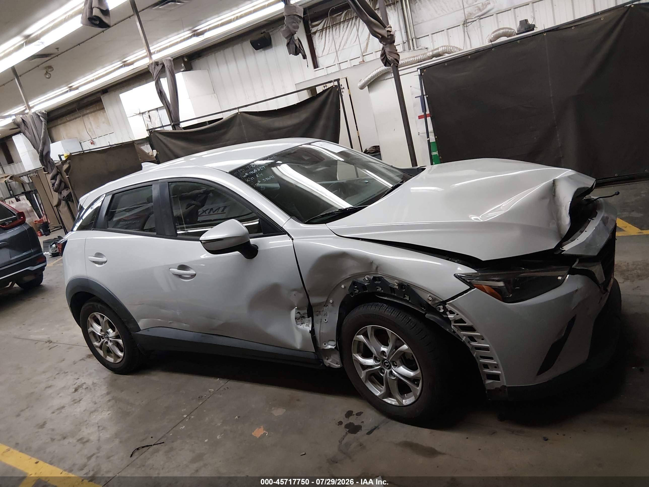 2020 Mazda Cx-3 Sport Gray vin: JM1DKDB74L1465327