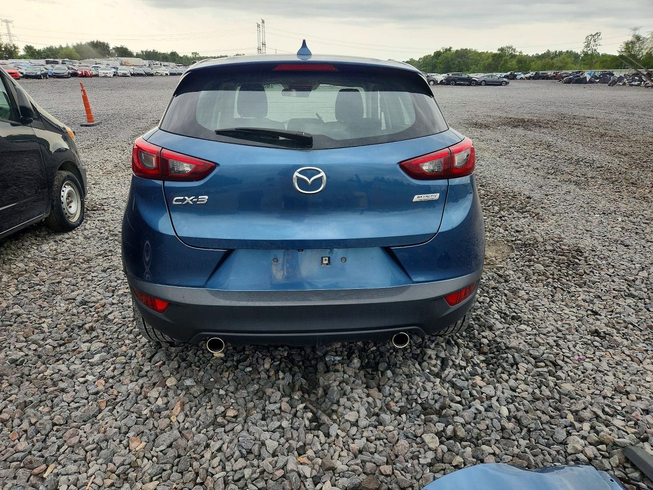 2019 Mazda Cx-3 Sport Blue vin: JM1DKDB75K1442296