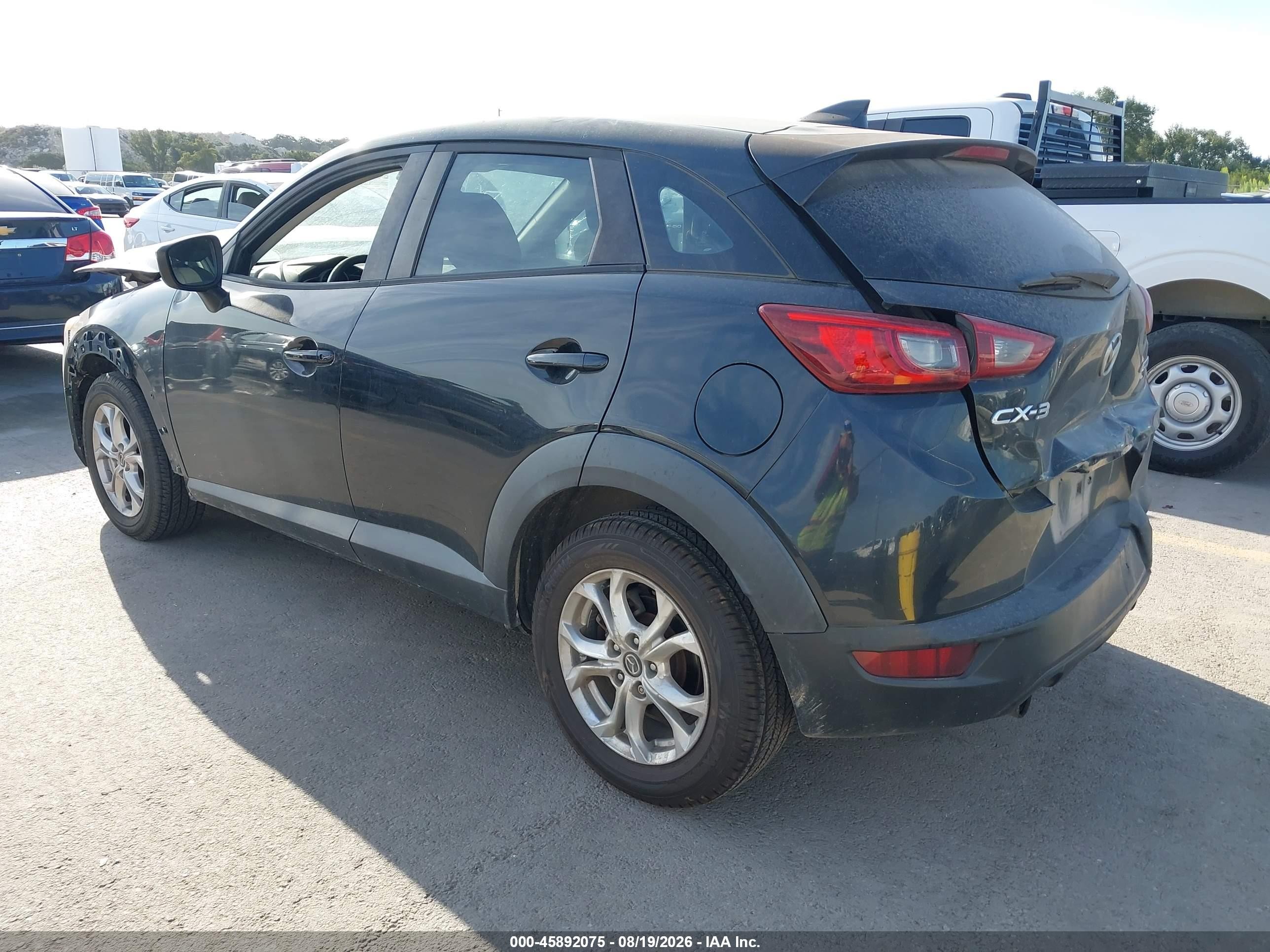 2016 Mazda Cx-3 Sport Black vin: JM1DKDB77G0137024