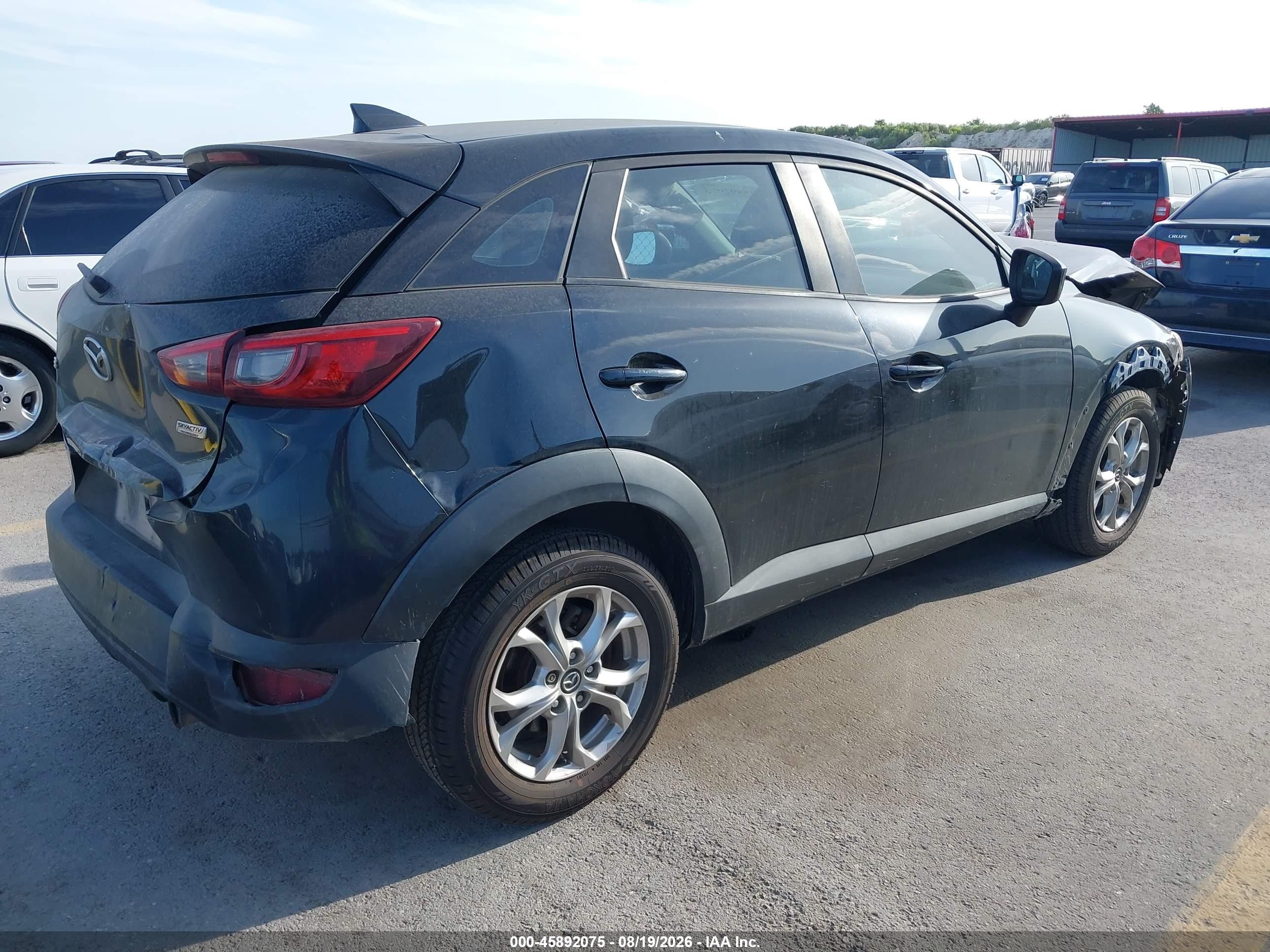 2016 Mazda Cx-3 Sport Black vin: JM1DKDB77G0137024