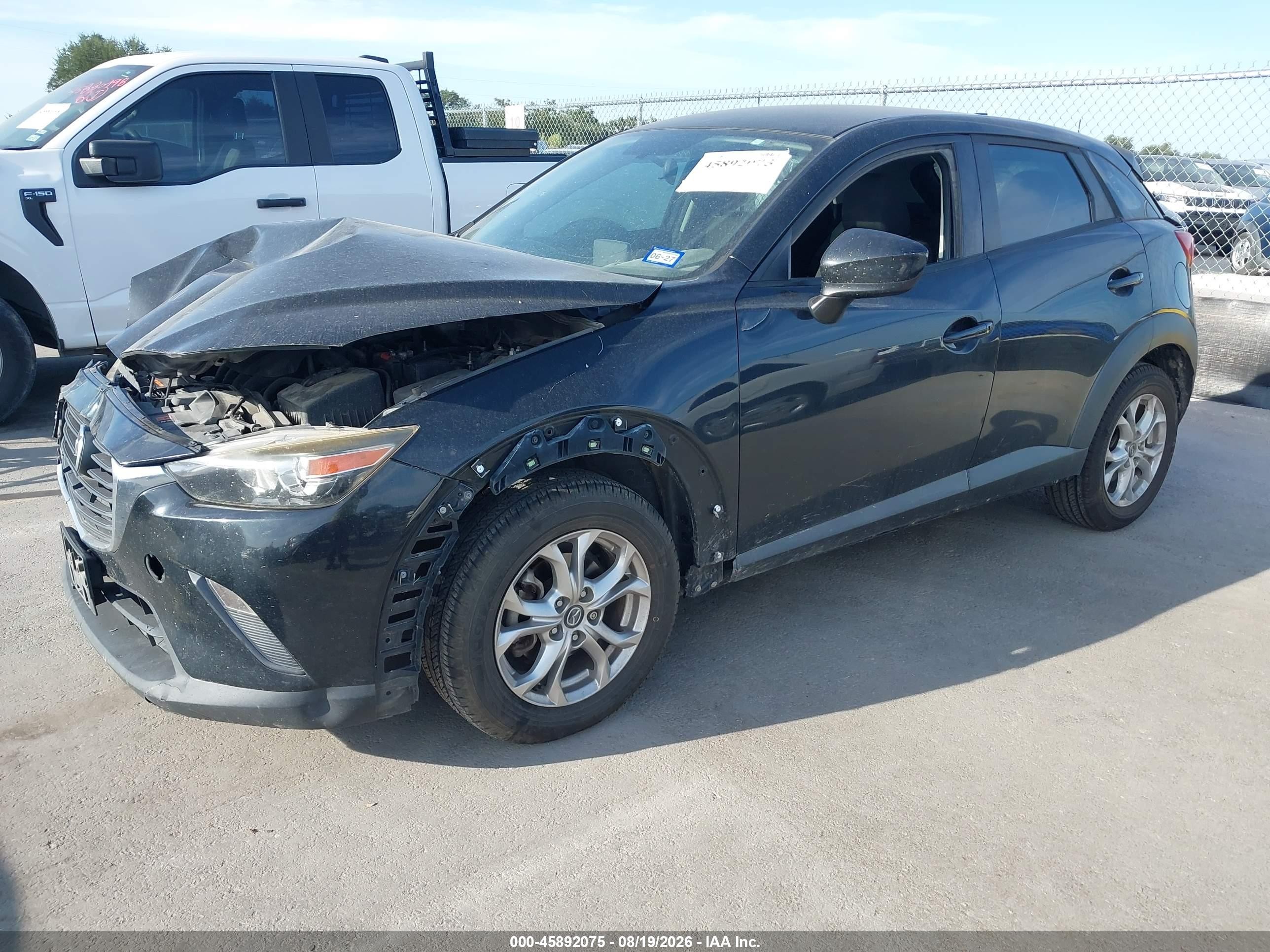 2016 Mazda Cx-3 Sport Black vin: JM1DKDB77G0137024