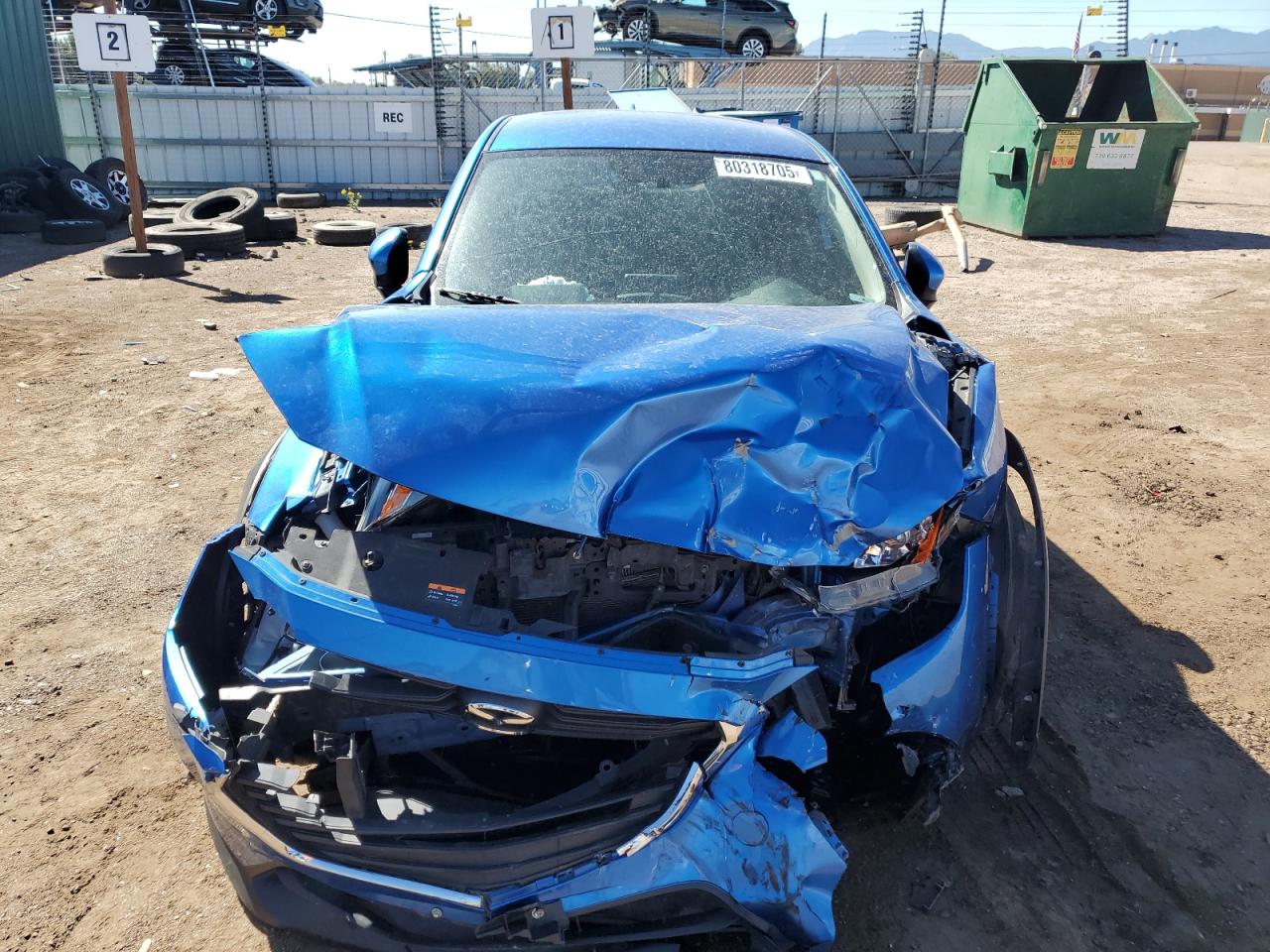 2017 Mazda Cx-3 Sport Blue vin: JM1DKDB77H0157498
