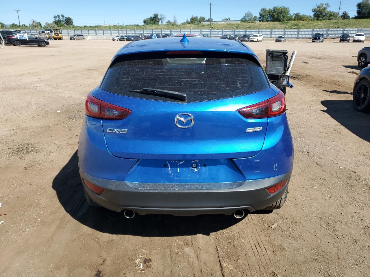 2017 Mazda Cx-3 Sport Blue vin: JM1DKDB77H0157498
