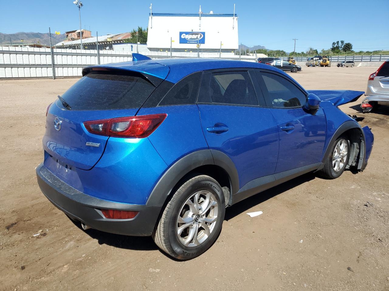 2017 Mazda Cx-3 Sport Blue vin: JM1DKDB77H0157498
