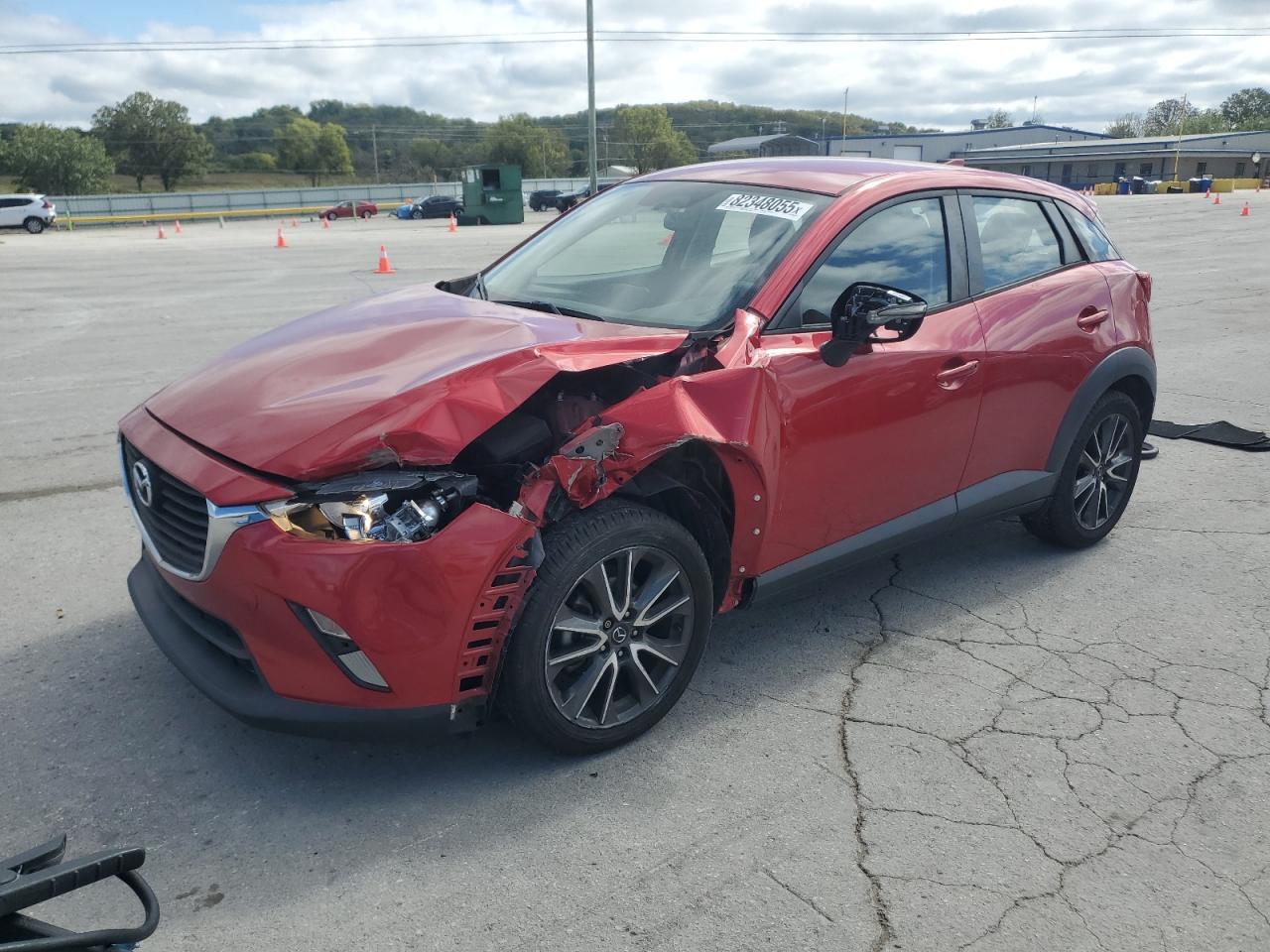 2017 Mazda Cx-3 Touring Красный vin: JM1DKDC71H0173940