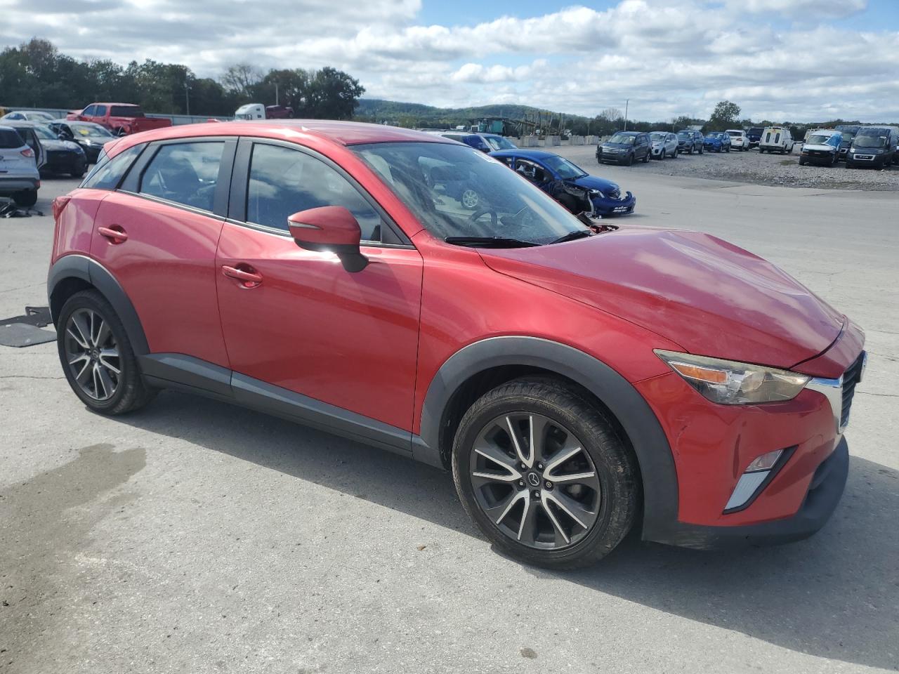 2017 Mazda Cx-3 Touring Красный vin: JM1DKDC71H0173940