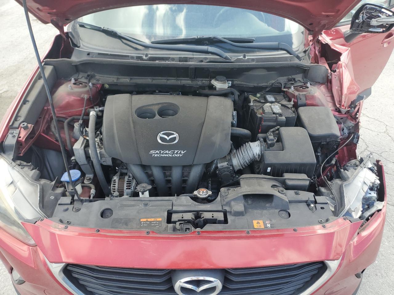 2017 Mazda Cx-3 Touring Красный vin: JM1DKDC71H0173940