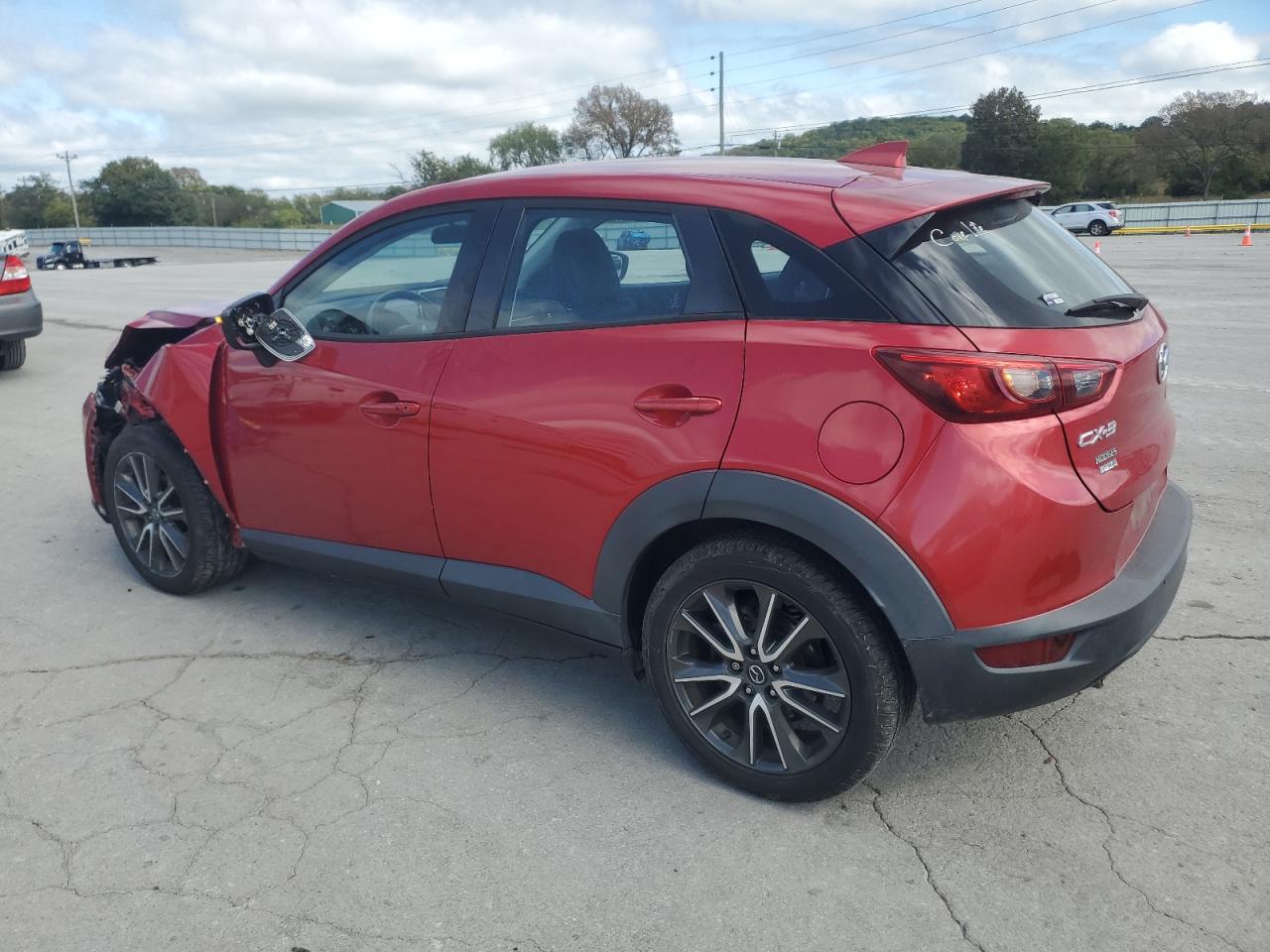 2017 Mazda Cx-3 Touring Красный vin: JM1DKDC71H0173940