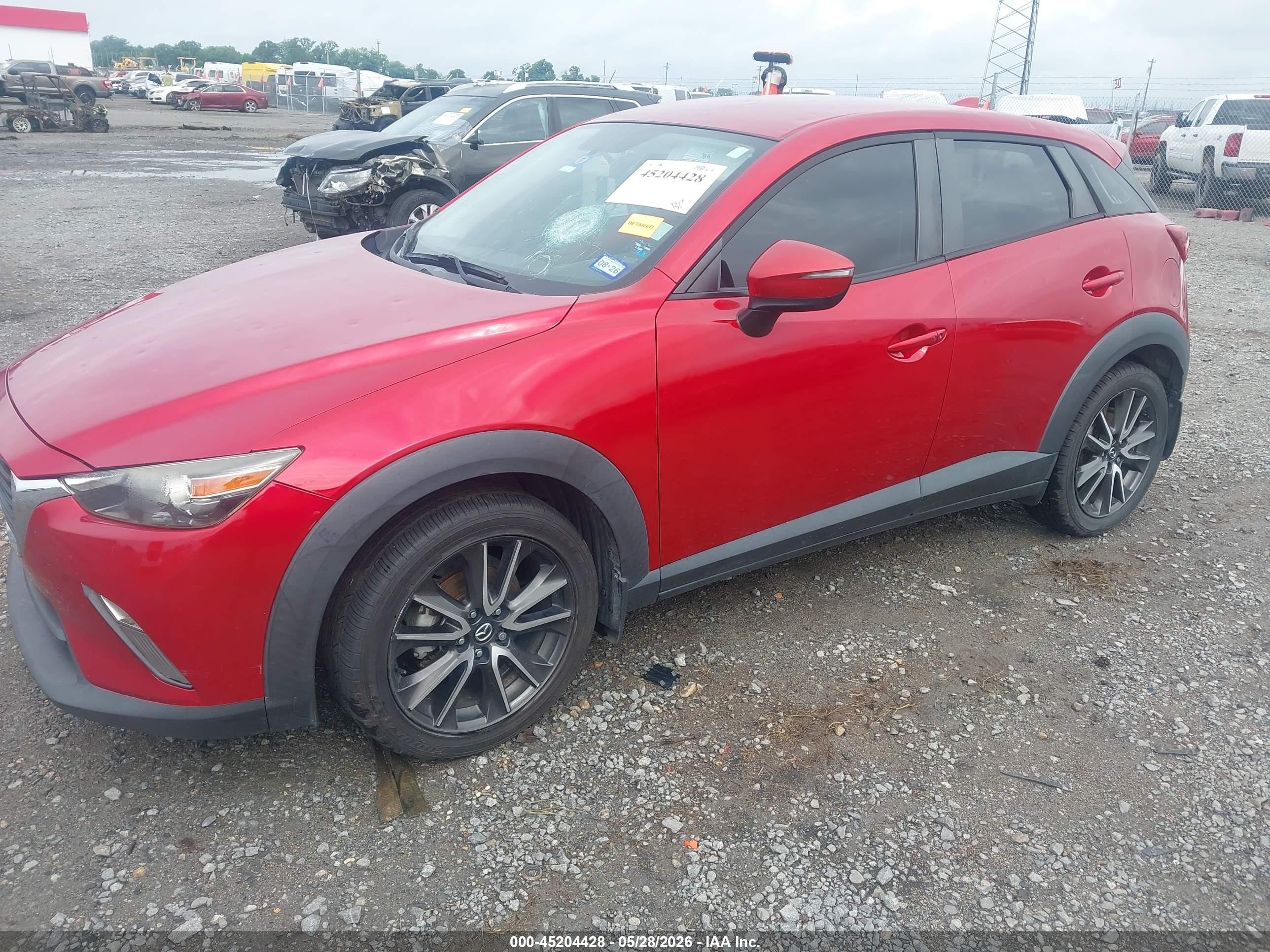 2017 Mazda Cx-3 Touring Red vin: JM1DKDC79H0143486