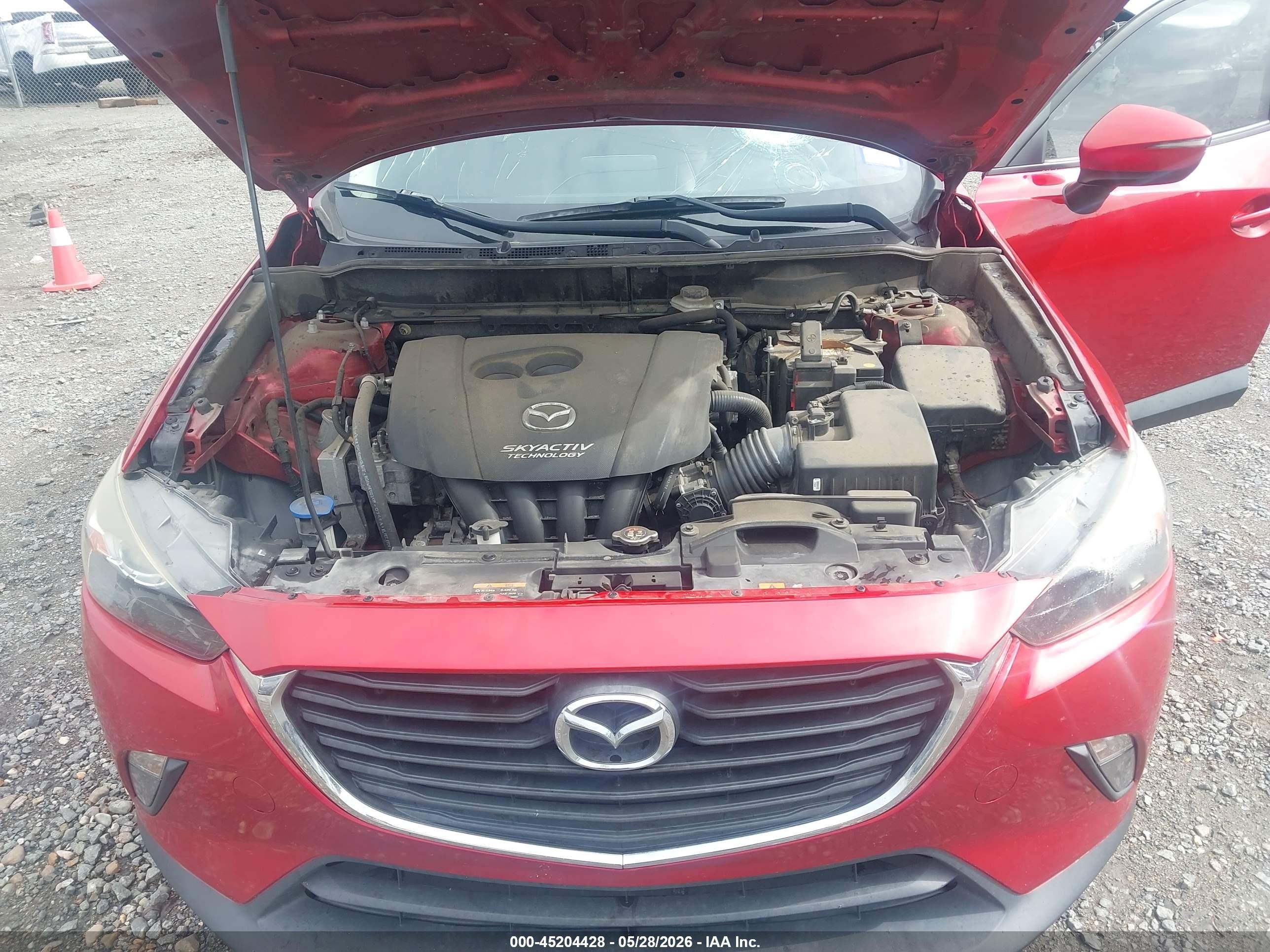 2017 Mazda Cx-3 Touring Red vin: JM1DKDC79H0143486