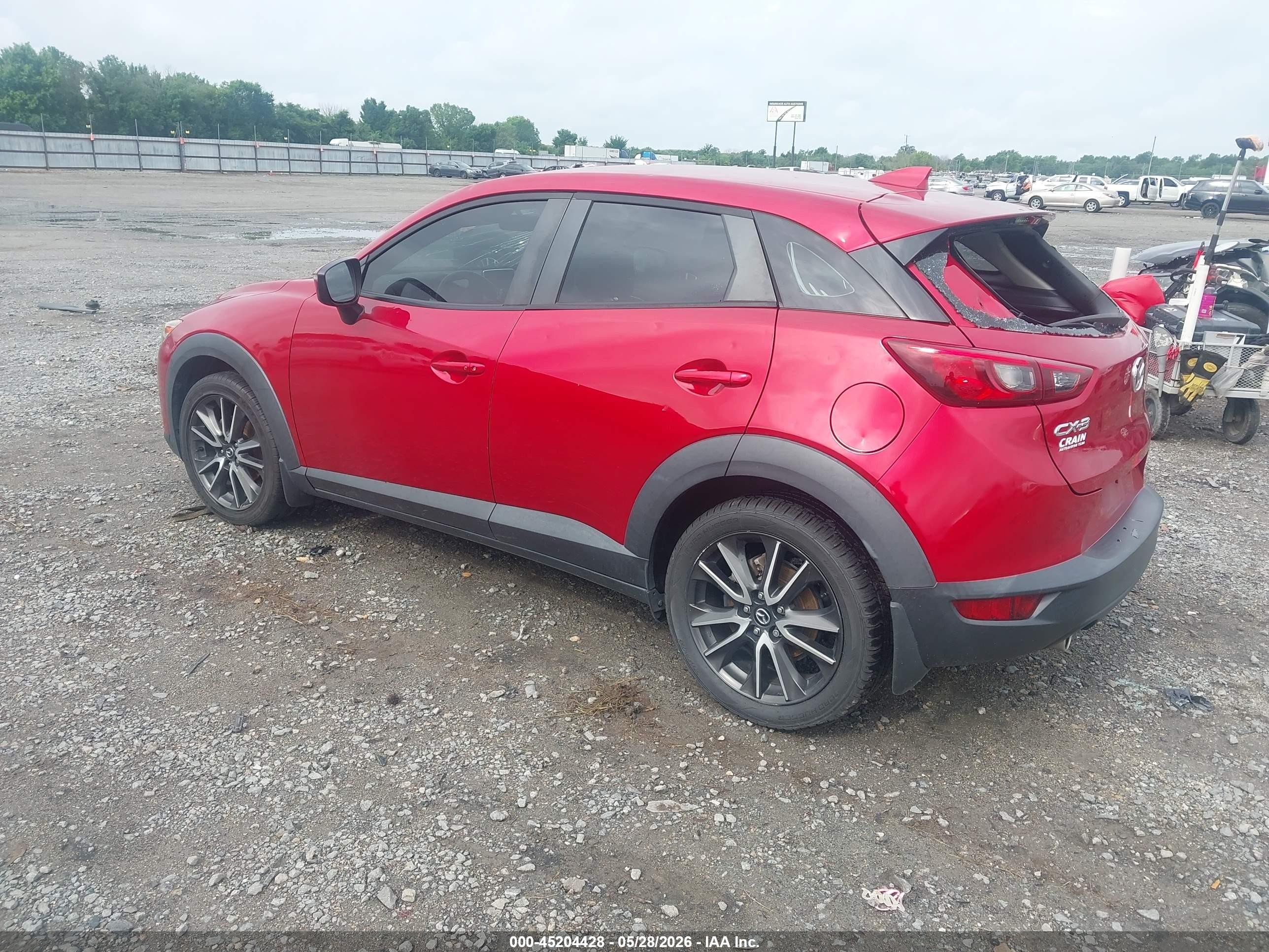 2017 Mazda Cx-3 Touring Red vin: JM1DKDC79H0143486