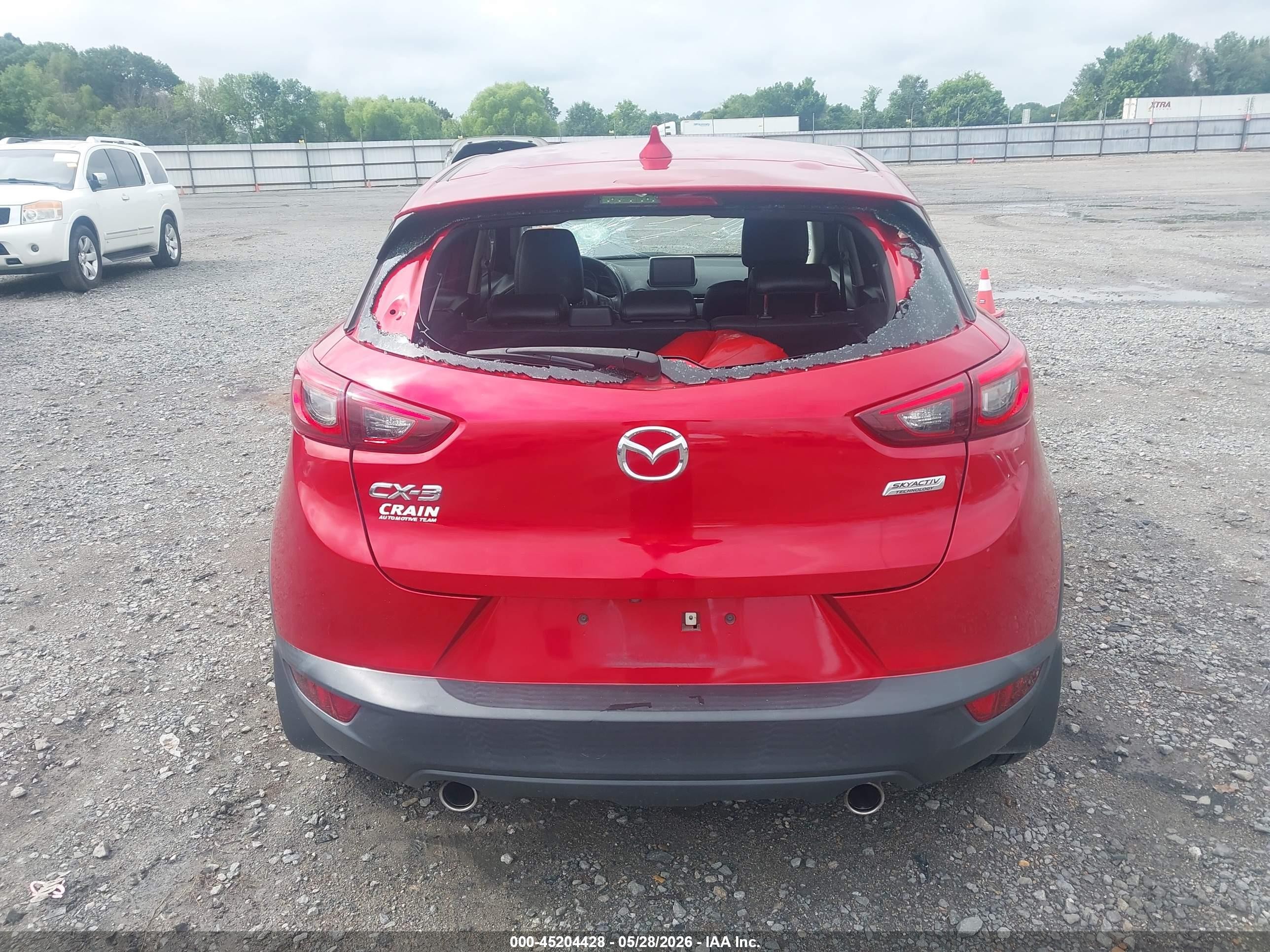 2017 Mazda Cx-3 Touring Red vin: JM1DKDC79H0143486