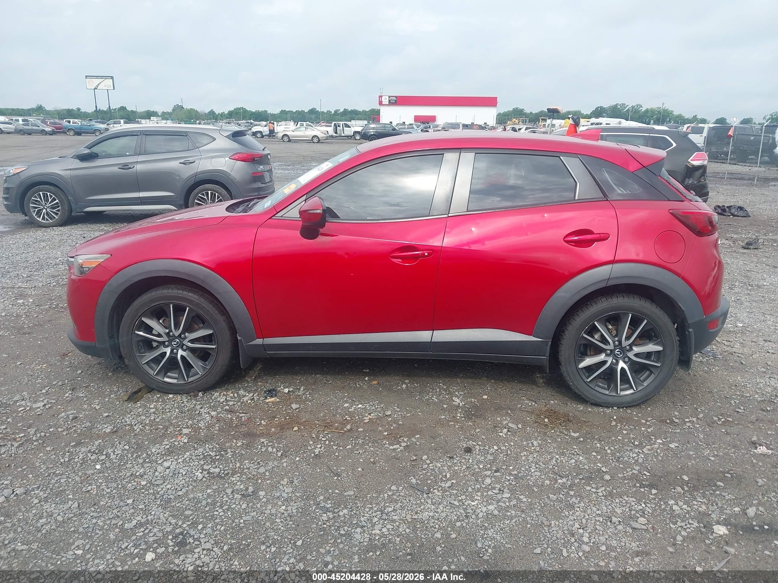 2017 Mazda Cx-3 Touring Red vin: JM1DKDC79H0143486