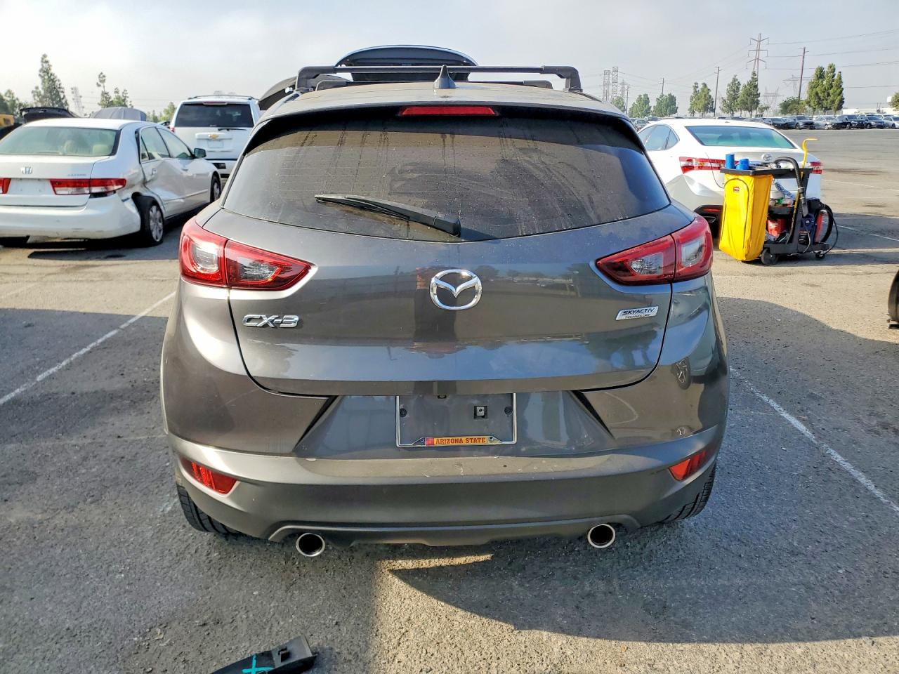 2019 Mazda Cx-3 Touring Gray vin: JM1DKDC7XK1460663