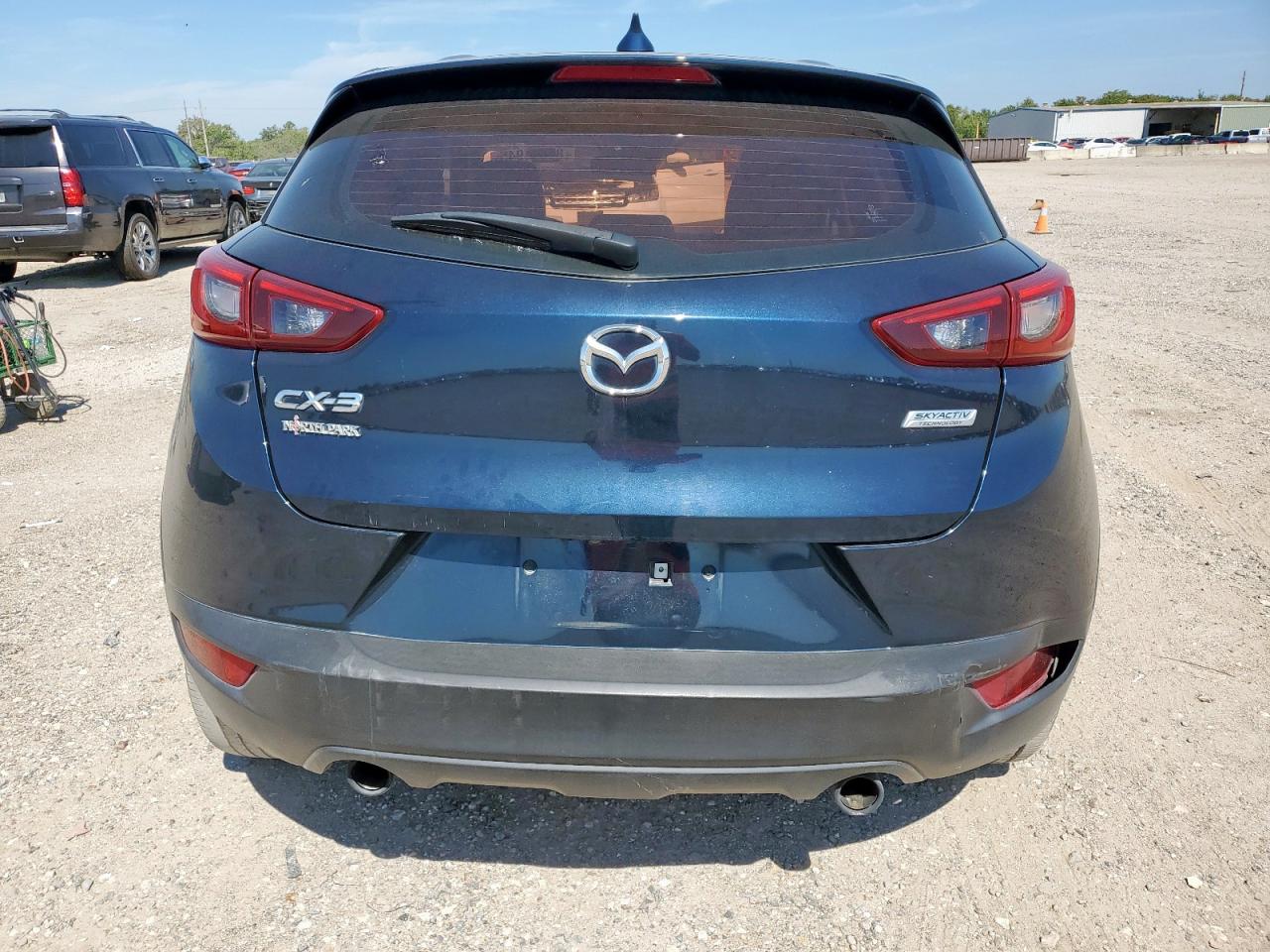 2018 Mazda Cx-3 Grand Touring Синий vin: JM1DKDD71J0301856