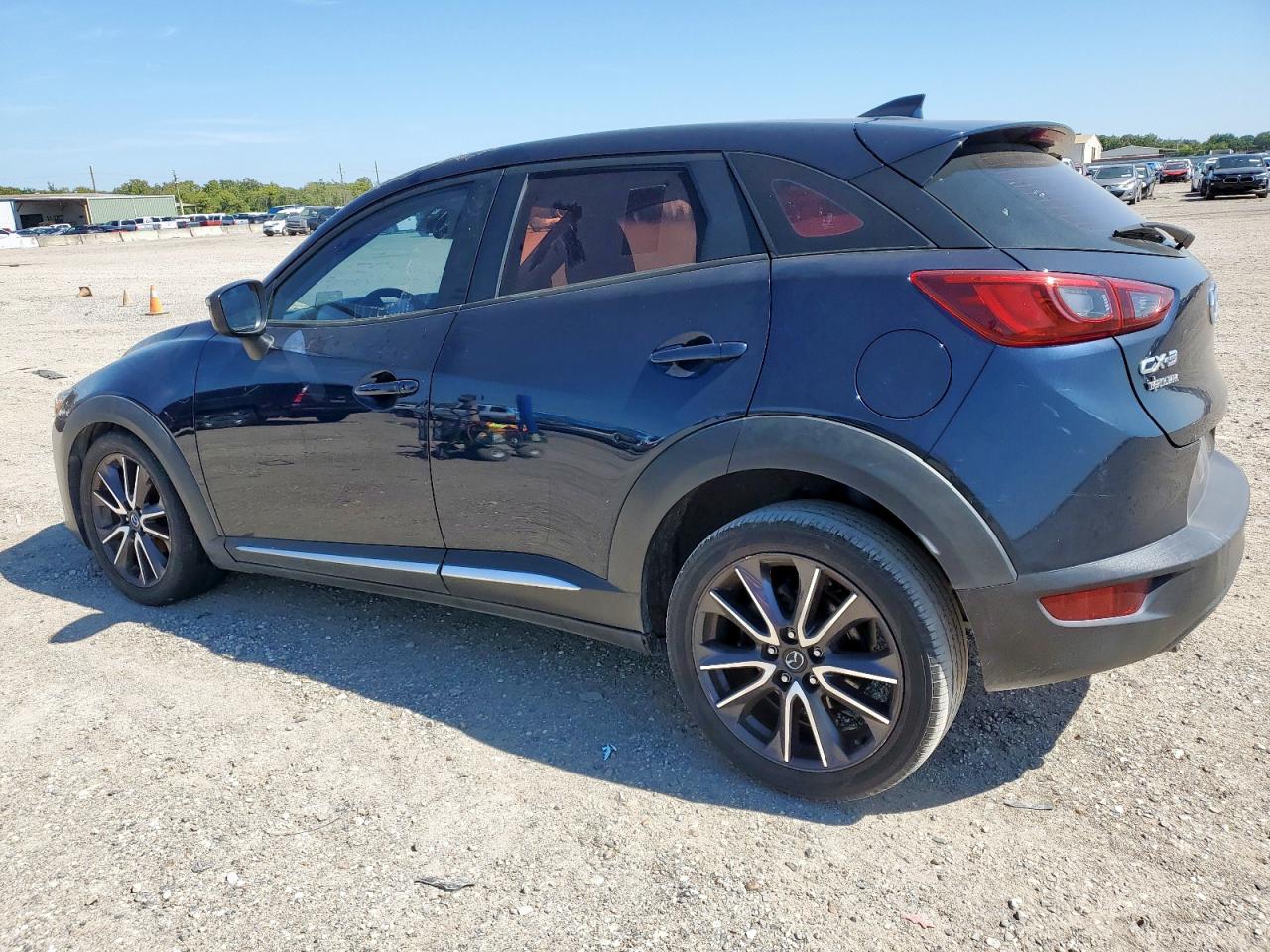 2018 Mazda Cx-3 Grand Touring Синий vin: JM1DKDD71J0301856