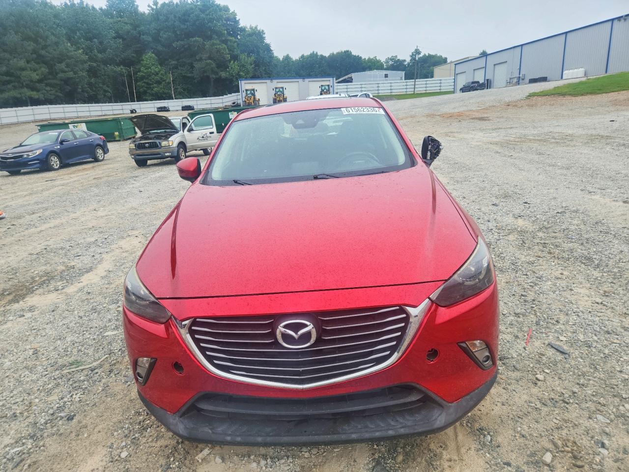 2018 Mazda Cx-3 Grand Touring Red vin: JM1DKDD74J0324905