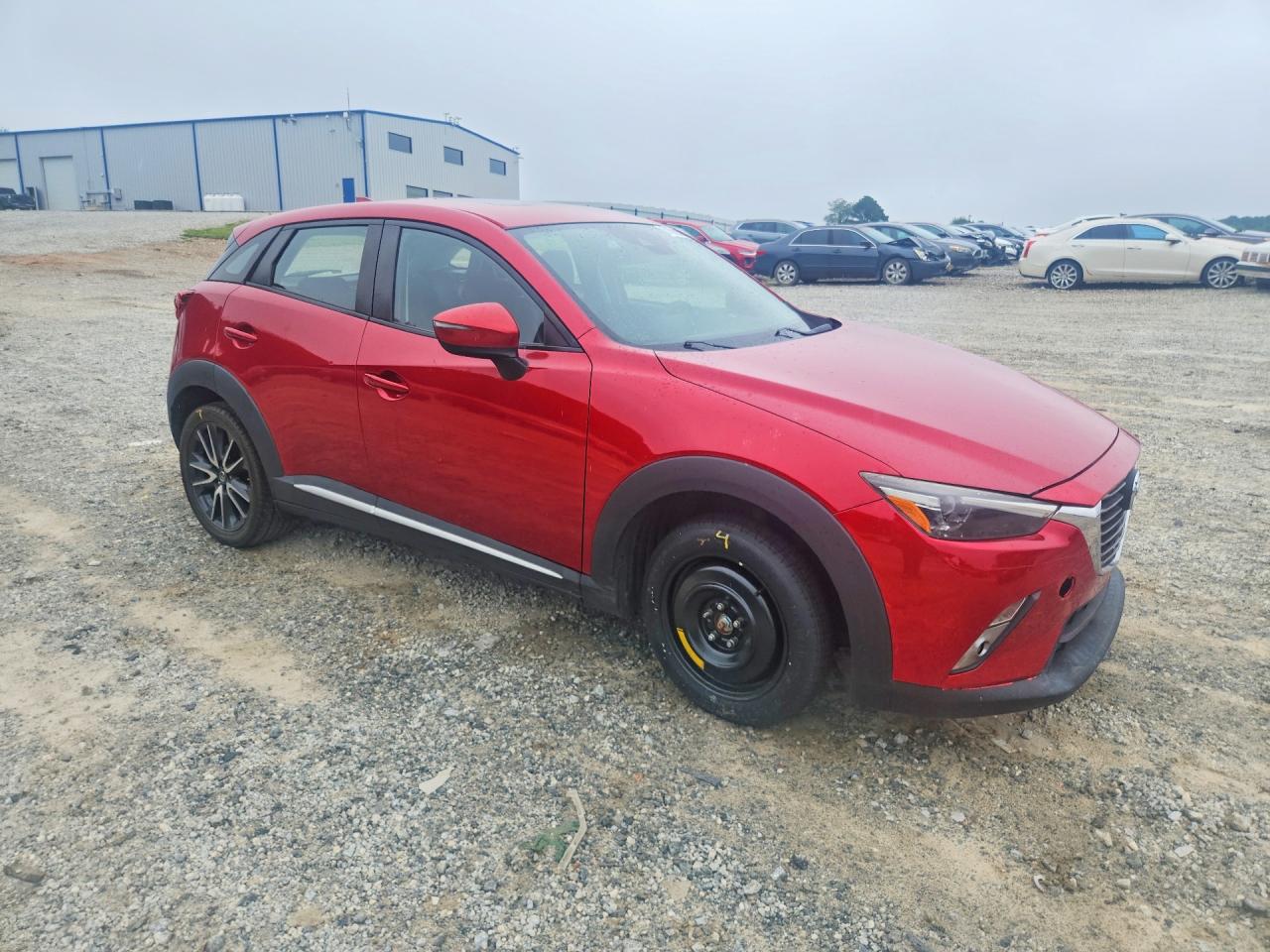 2018 Mazda Cx-3 Grand Touring Red vin: JM1DKDD74J0324905