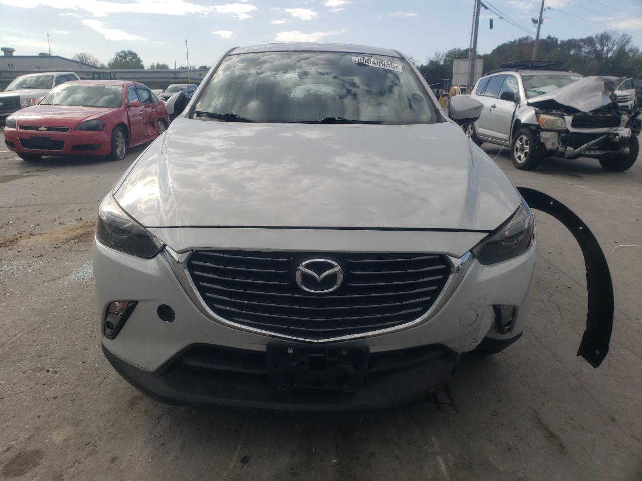2017 Mazda Cx-3 Grand Touring White vin: JM1DKDD75H0146318
