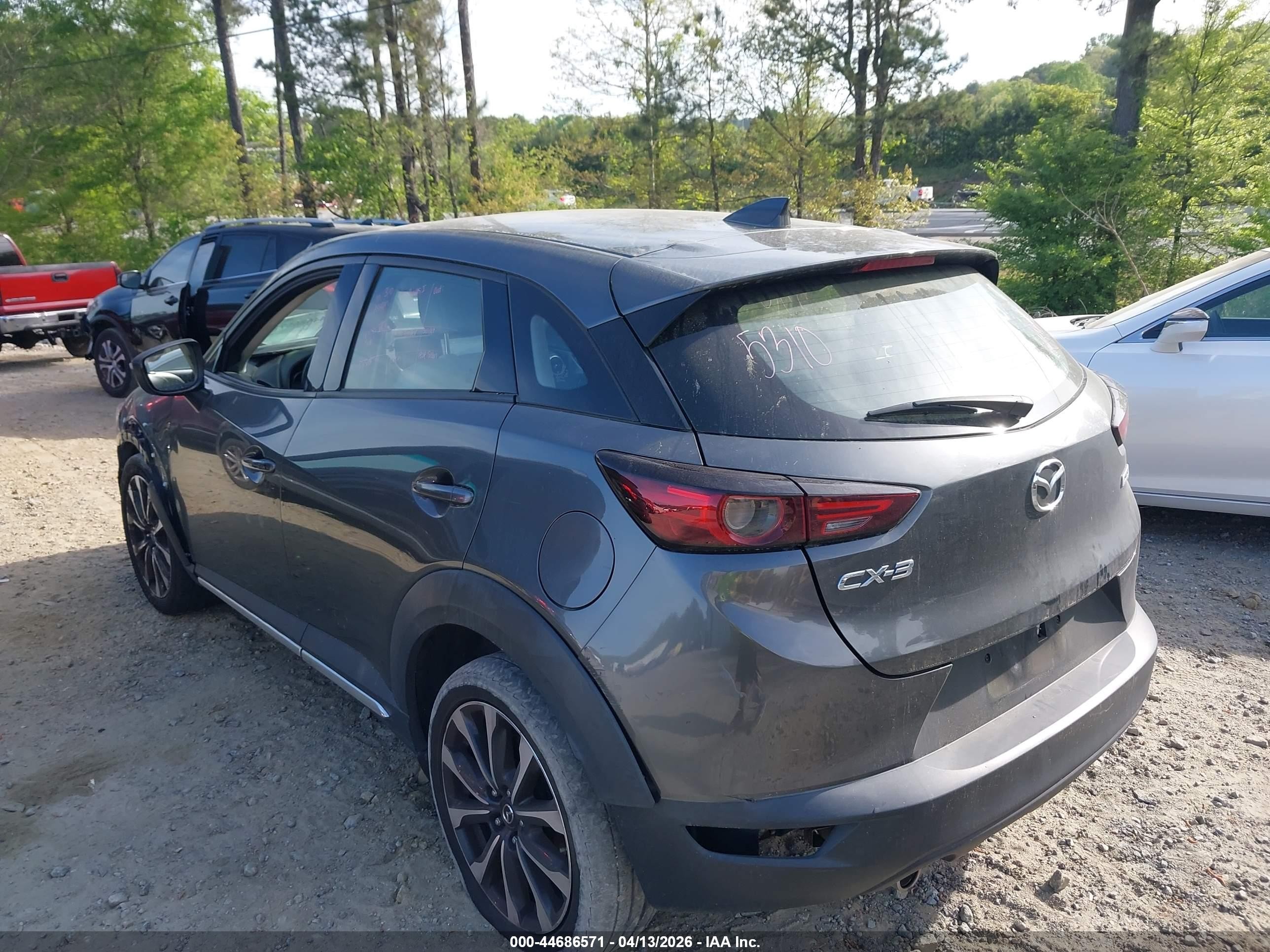 2019 Mazda Cx-3 Grand Touring Серый vin: JM1DKDD75K0418518