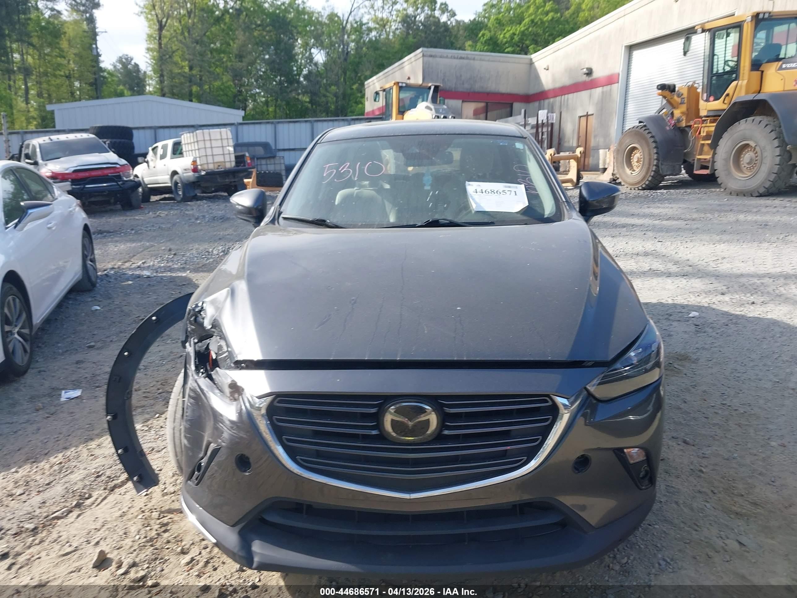 2019 Mazda Cx-3 Grand Touring Серый vin: JM1DKDD75K0418518