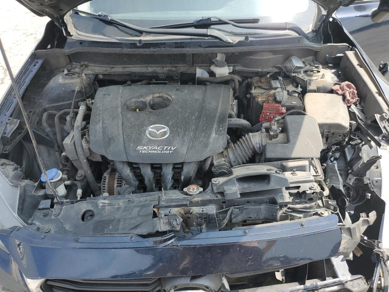 2018 Mazda Cx-3 Sport Синий vin: JM1DKFB73J0313019